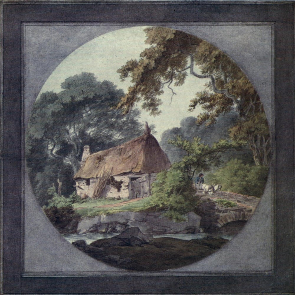 Walkers Quarterly 1926 Hovel nr Yalmton Canvas Art - William Payne (18 x 24)