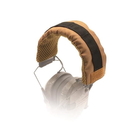 Walker's Universal Fit Ear Muffs Headband Wrap Hook and Loop Coyote Brown