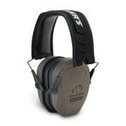 Walkers Razor Slim Passive Earmuff - Ultra Low-Profile Earcups - Flat Dark Earth GWP-RSMPAS-FDE