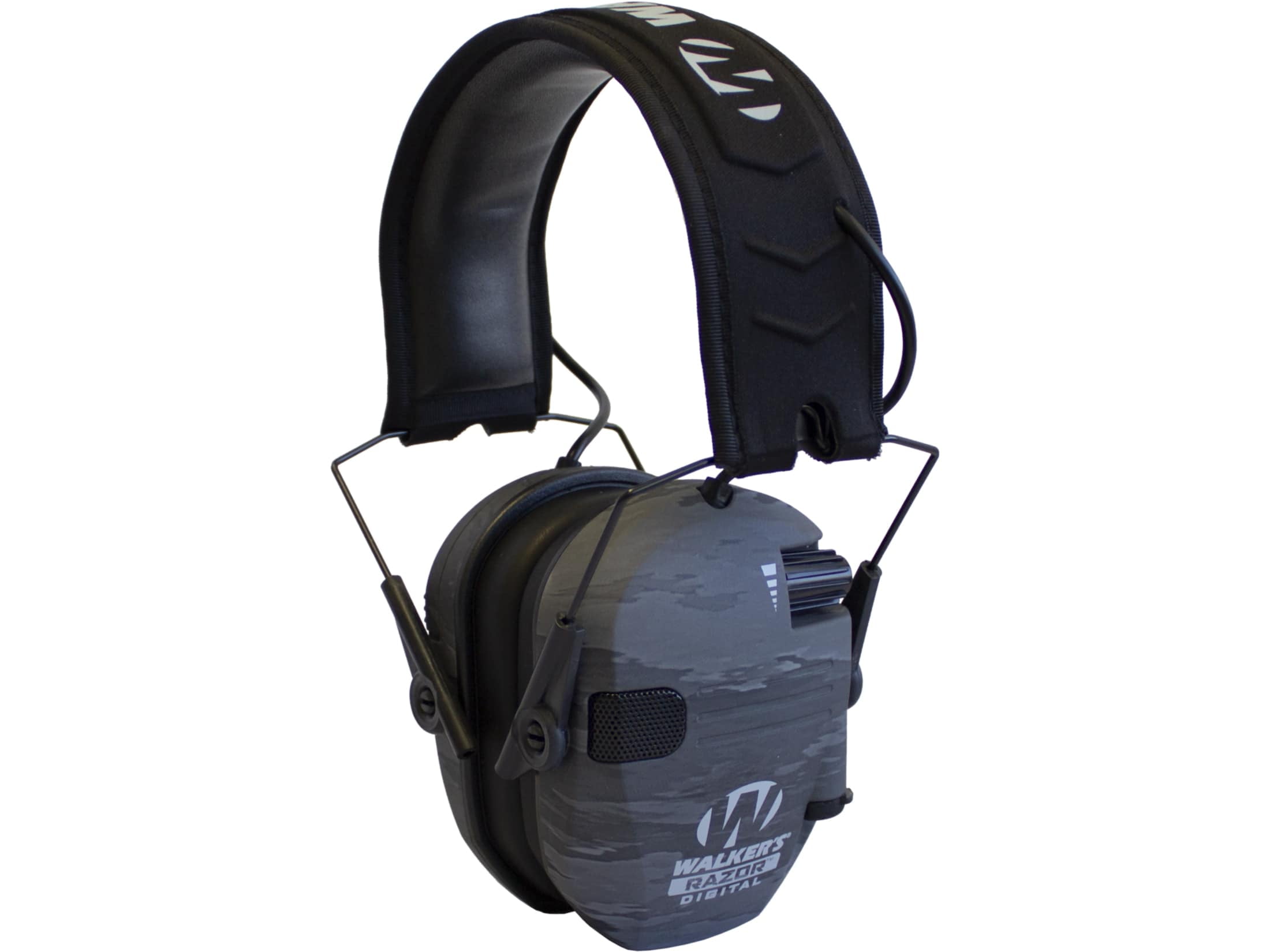 Walker Razer Digital Walkers Razor Pro Digital Ear Muffs, 23 dB NRR, ATACS Ghost Ear Cups w ...