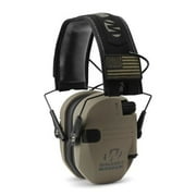 Walker's Razor Slim Ultra Low Profile Compact Design Adjustable Range Shooting Hunting Hearing Protection Electronic Earmuffs, ODG Patriot