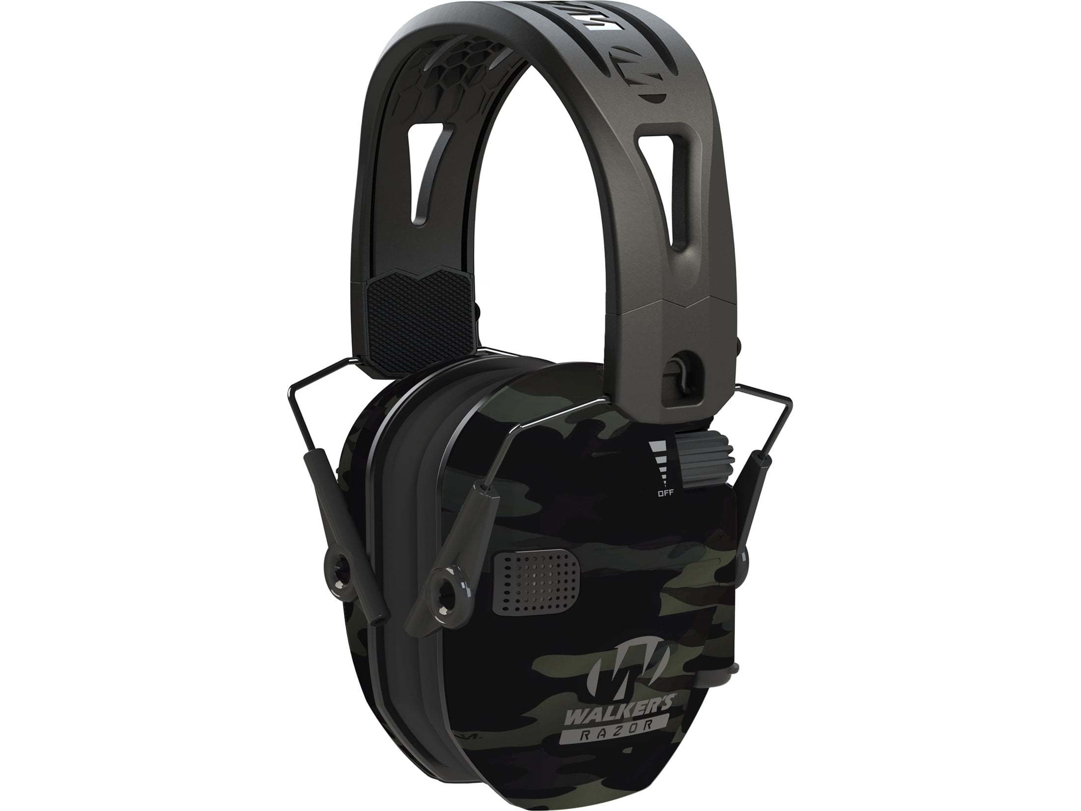 Amazon.com : Walker's Razor Tacti-Grip Earmuffs- Black, High