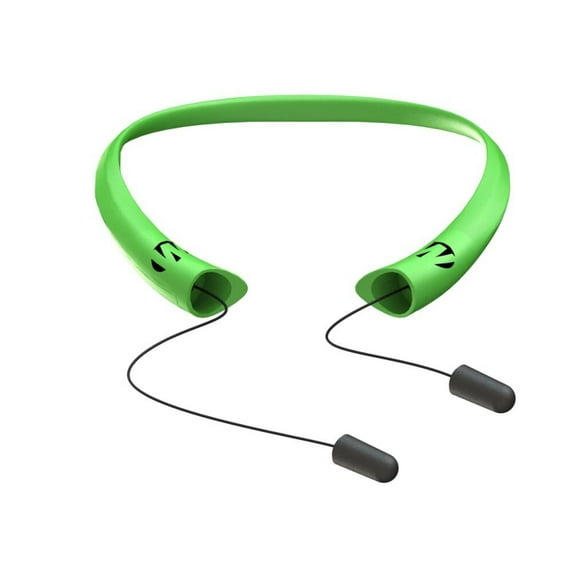 Walkers Safety Razor Earbuds Neck Worn Passive High Vis Green
