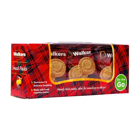 Walkers Shortbread 7.2 oz Snack Pack