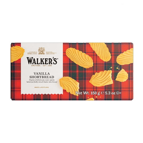 Walkers - Shortbread Vanilla - 5.3 Oz, Case of 12