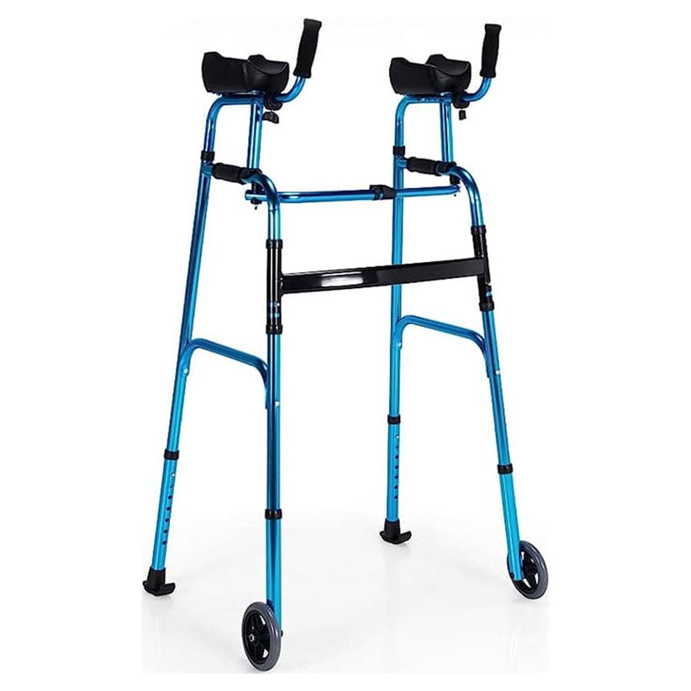 Walkers, Walking Mobility Aid with Removable Padded Armrests 440lbs