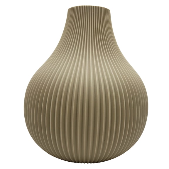 Walkersville Handmade Ceramic Table Vase / Color:Beige