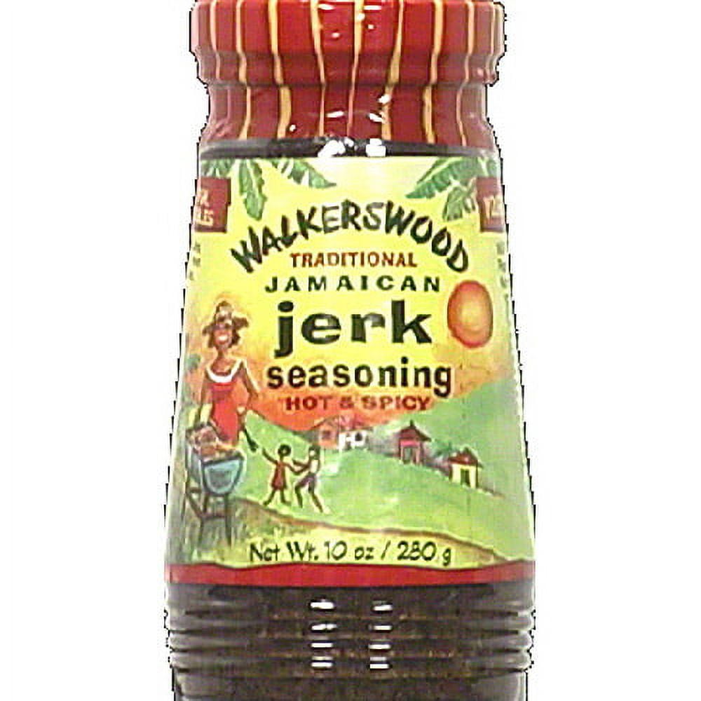 Walkerswood Traditional Jamaican Hot & Spicy Jerk Seasoning, 10 oz