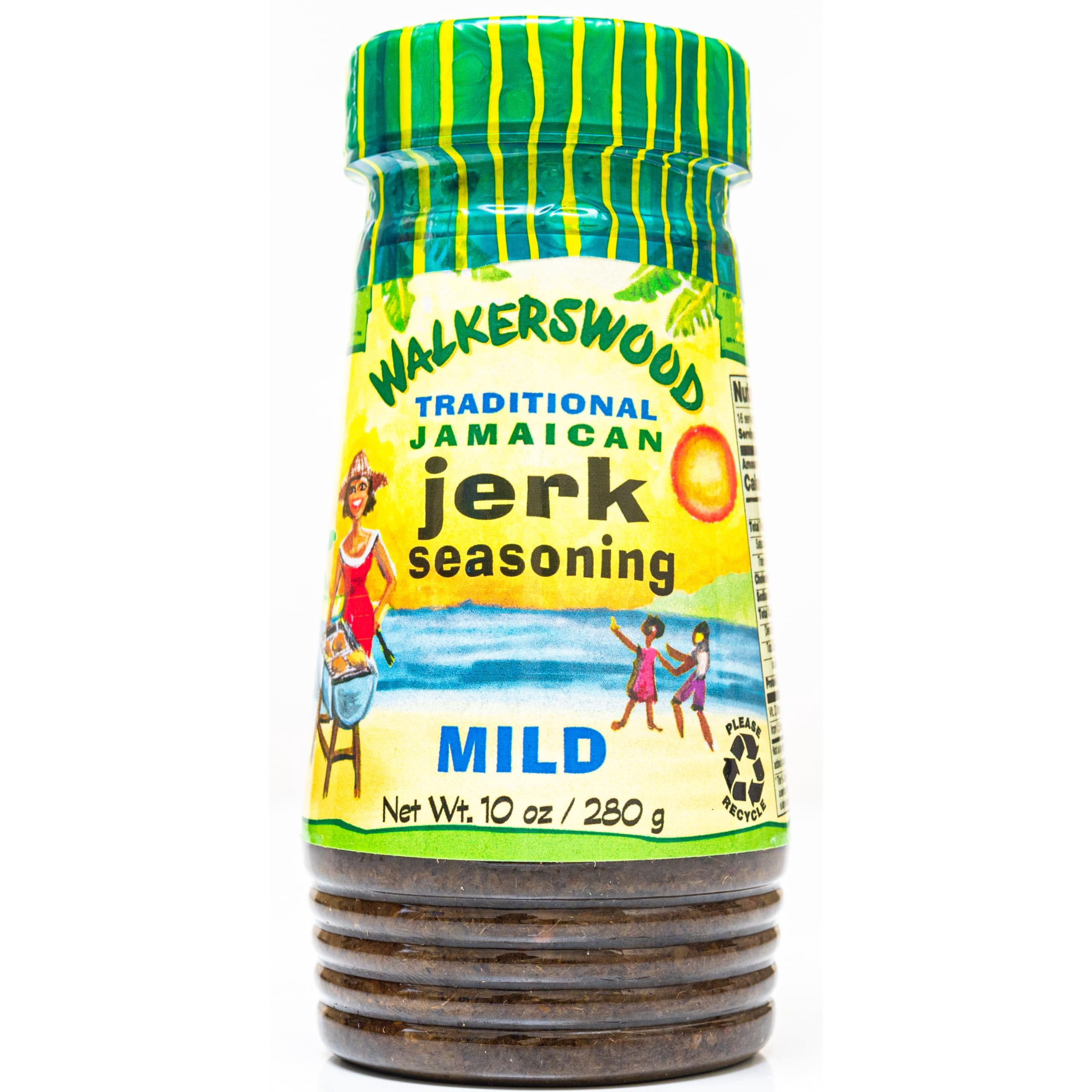 Walkerswood Traditional Jamaican Jerk AIF4 Seasoning, Mild, 10 oz