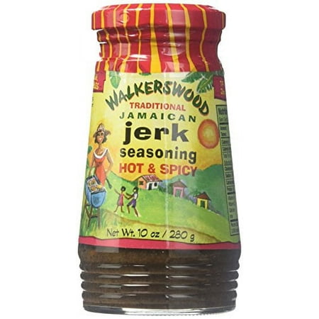 Walkerswood Traditional Jamaican Jerk Seasoning, 10 oz (Pack of 2) 10 Ounce (Pack of 2)