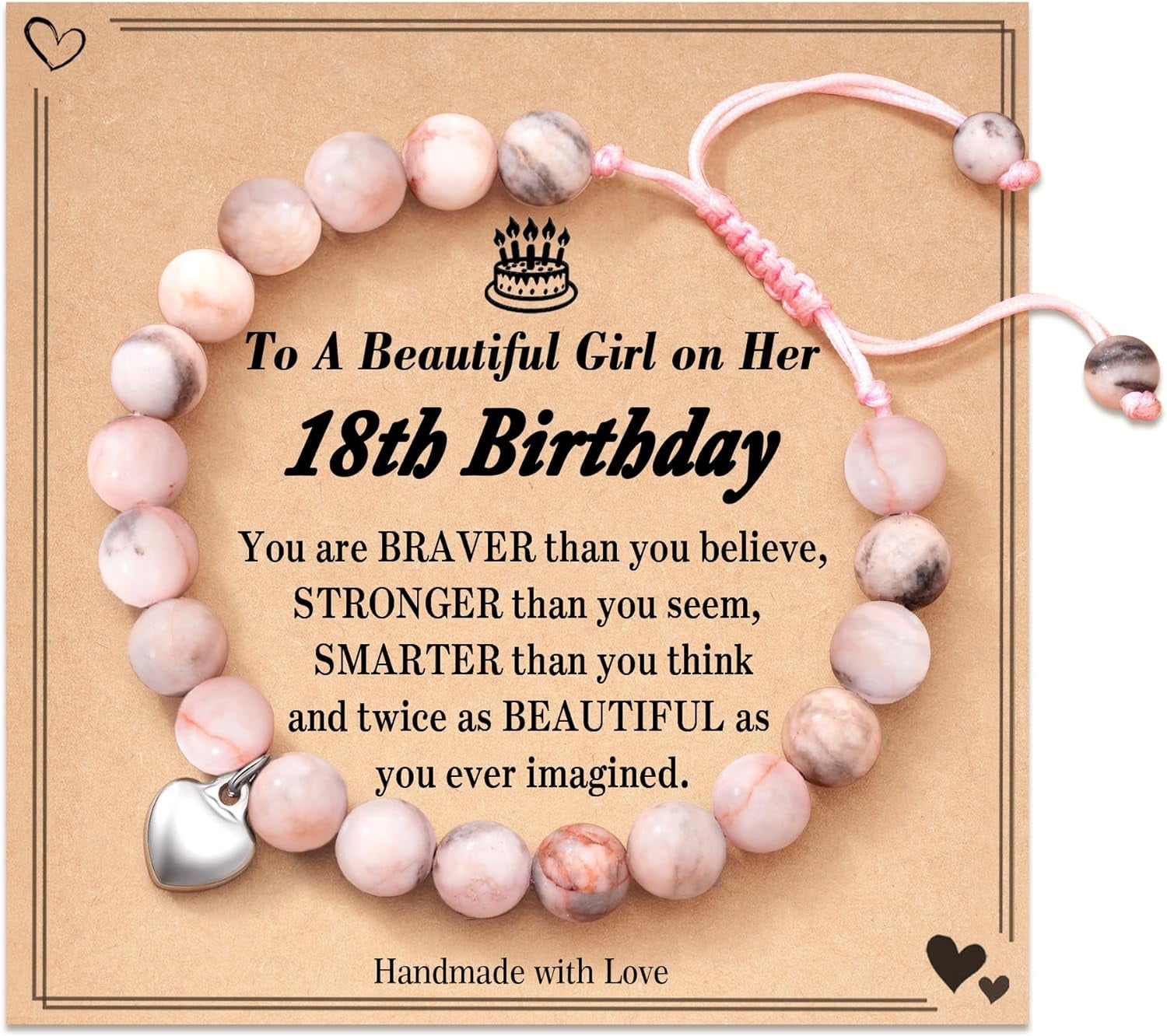 Joma Jewellery A Little 18th Birthday Bracelet : Amazon.co.uk: Fashion