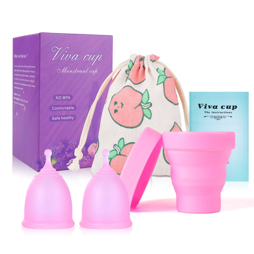 Walkfairy Menstrual Cup Reusable Period Cup Alternative to Tampon and