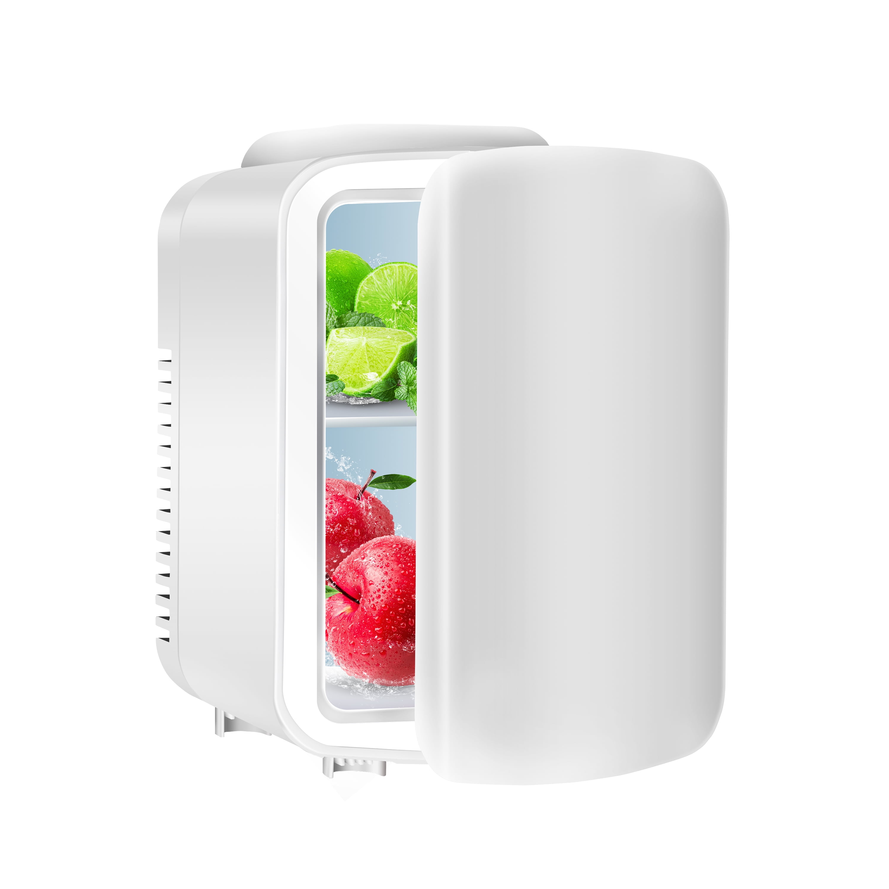 Walkfairy Mini Fridge, 4L/6 Can Portable Cooler & Warmer FreonFree