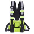 thumbnail image 2 of Baofeng Double Radio Shoulder Holster Chest Harness Holder Vest Rig For Two Way Radio Rescue 2 of 10