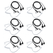 Walkie Talkie Headset for Midland with Mic Security in Ear Earpiece for GXT1000VP4 LXT500VP3 GXT1050VP4 GXT1000XB (6 Packs)