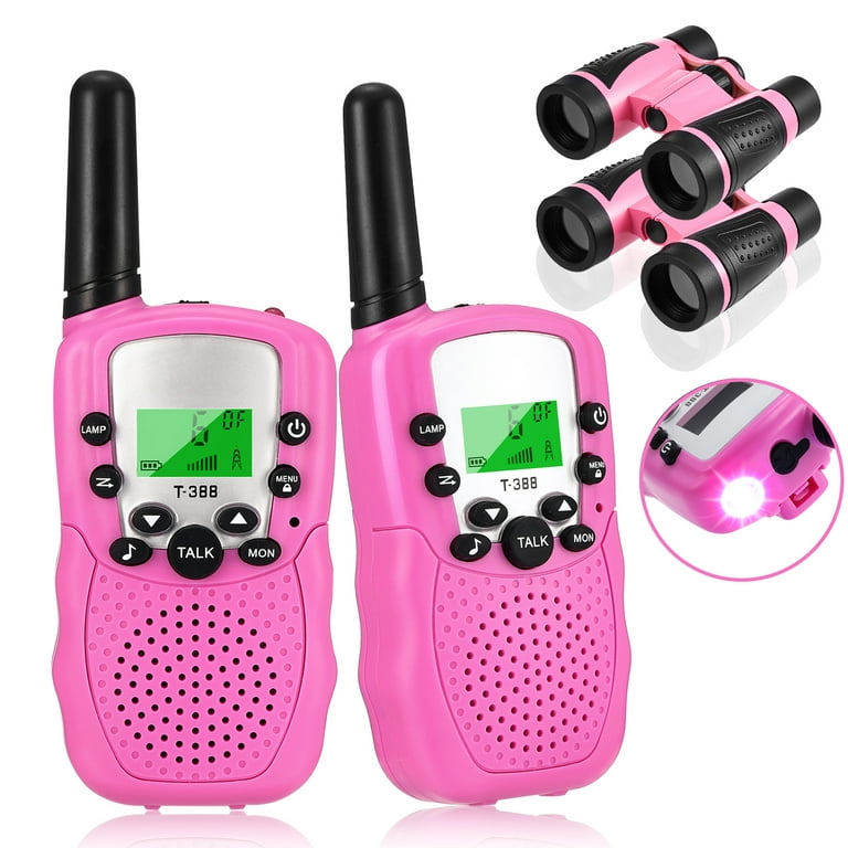 Pink Toy Walkie Talkies for Girls – eKids