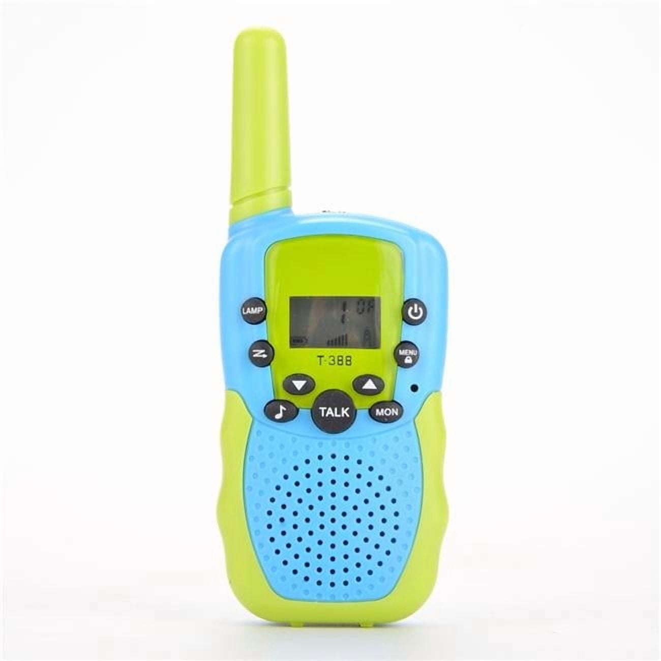 Qniglo Walkie Talkies For Kids Rechargeable 2 Pack,Christmas Birthday Gifts Toys For Age 3-12 Boys Girls, Long Range Kids Walky Talky With FM Radios For Family Adventure Camping Hiking Spy Games - View #11
