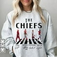 Walking Abbey Road Signatures Football Shirt, Andy Reid, Travis Kelce