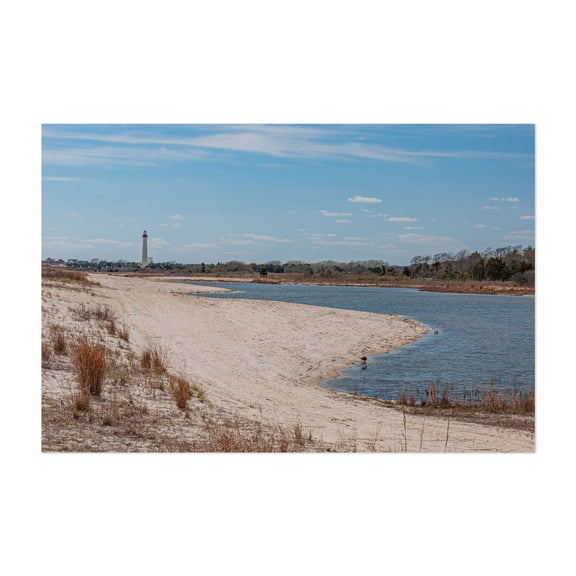 Walking Along the Salt Marsh in Cape May NJ - Cape May Point New Jersey Photography Beach Lighthouse Coastal Seascape Nature Scenic Ocean Unframed Wall Art Print 4 x 6 inches