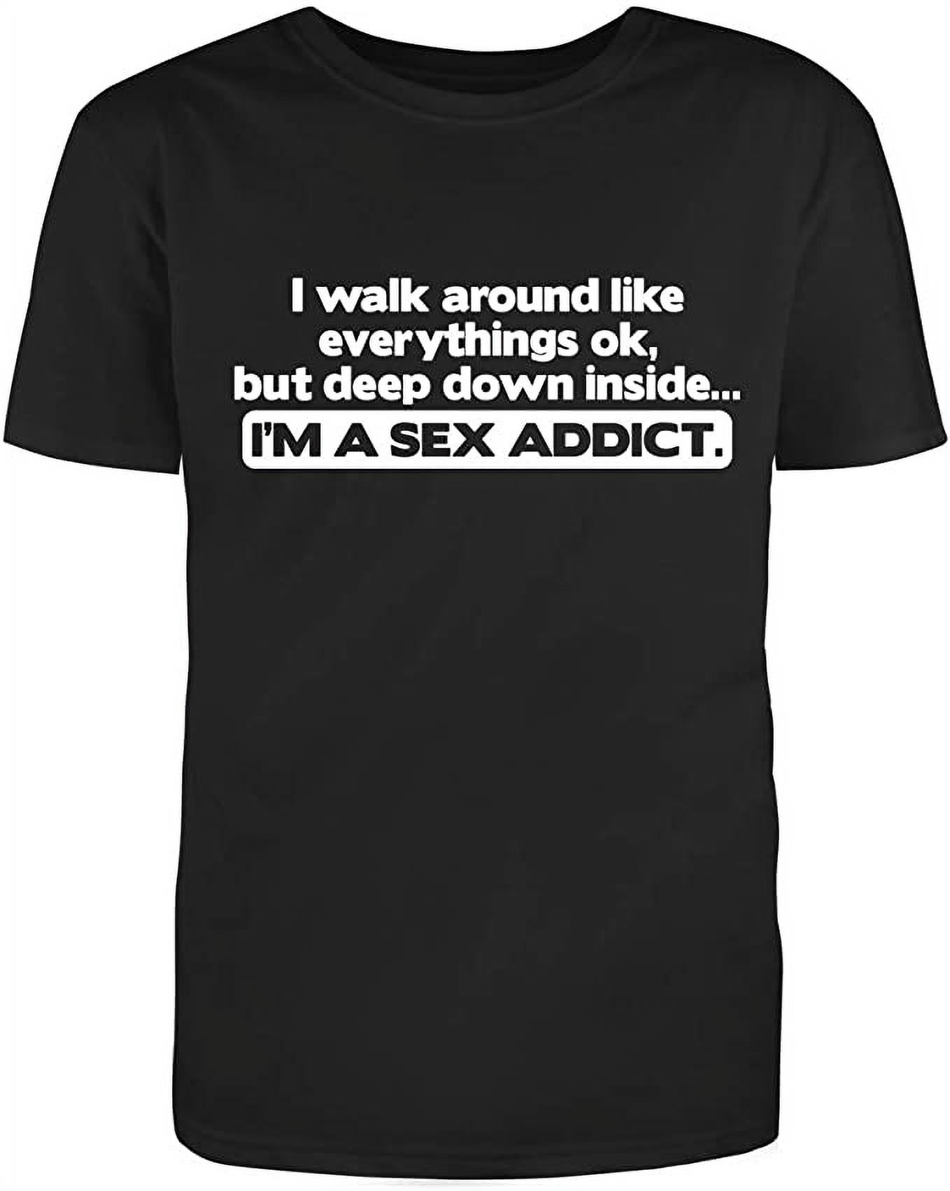 Walking Around Like Everythings OK Graphic Novelty Humor Funny T Shirt  Black 2X-Large - Walmart.com