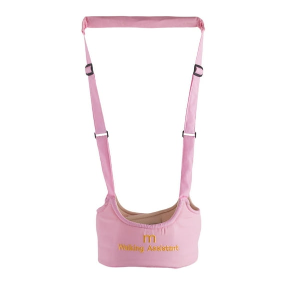 My Walking Assistant Walking Harness Anti-Fall Walking Belt In Pink - Adjustable Fit, Breathable Material, Easy To Use For Parents, Safe For Learning To Walk,
