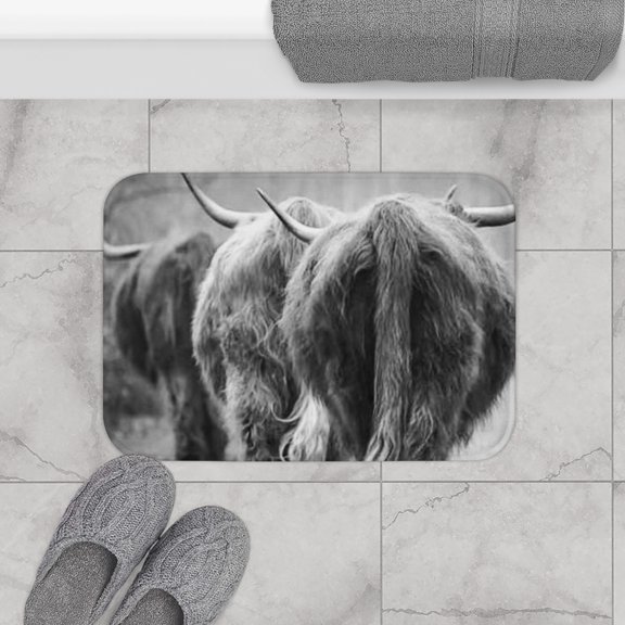 Walking Away Bath Mat