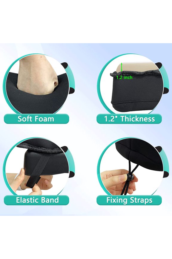 Walking Boot Cover Medical Orthopedic Foot Boot Protector - Knee Scooter Pad Cushion Cover Walker Platform Knee Padding for Adults