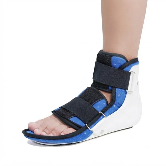 Walking Boot for Foot and Ankle Injuries Adjustable Orthopedic Support Brace with Slip-Resistant Sole Recovery Stabilization Walke