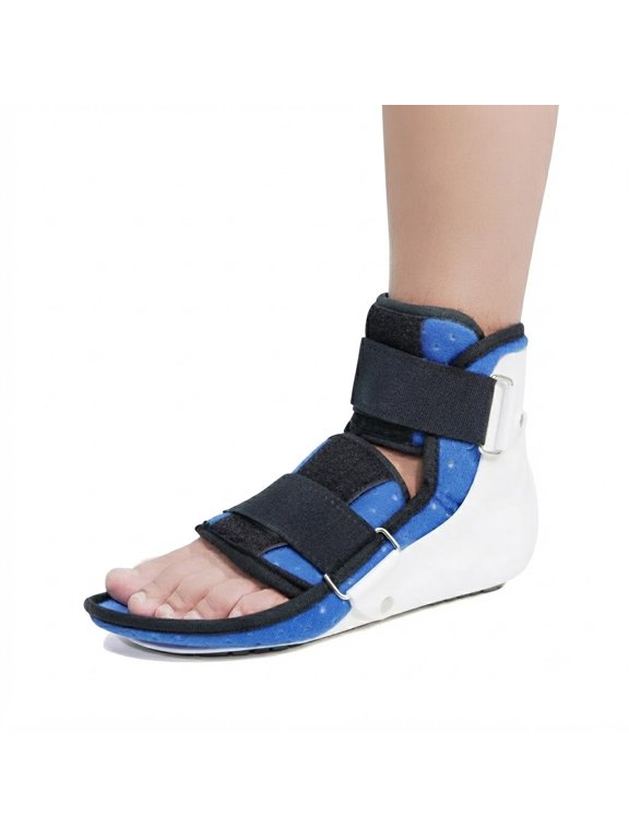 Walking Boot for Foot and Ankle Injuries Adjustable Orthopedic Support Brace with Slip-Resistant Sole Recovery Stabilization Walke