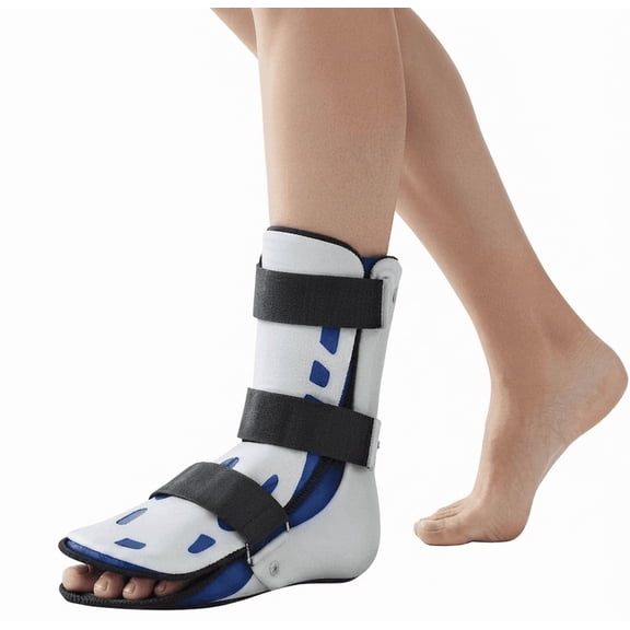 Walking Boot for Foot and Ankle Injuries Adjustable Straps Lightweight Support for Sprains and Post-Surgery Recovery
