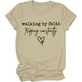 thumbnail image 1 of Walking By Faith Tripping Constantly T Shirt, Walking By Faith Tripping Constantly Shirt, Walking By Faith Shirt, 1 of 7