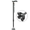 Walking Cane, 10 Levels Adjustable Canes for Walking, Comfort Grip