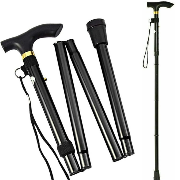 Walking Cane 33.1'' to 36.6'' Adjustable Walking Cane , Folding Walking  Stick for Women and Men with Comfort Grip