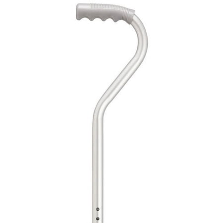 Walking Cane Aluminum Center Balance Cane with plastic finger grip handle and Adjustable nylon security nut