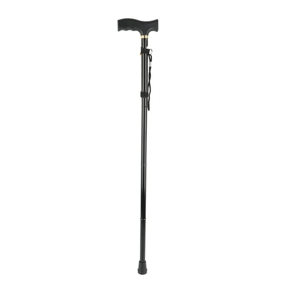 Walking Cane, Foldable Walking Stick Anti Shock For Balancing Mobility Aid Elderly Special Balancing