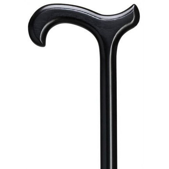 Walking Cane Men First Choice Derby Cane Black Beechwood