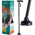 thumbnail image 1 of Walking Cane for Men Folding Cane for Women self Standing Cane with 10 Adjustable Heights - Medical King Usa, 1 of 6