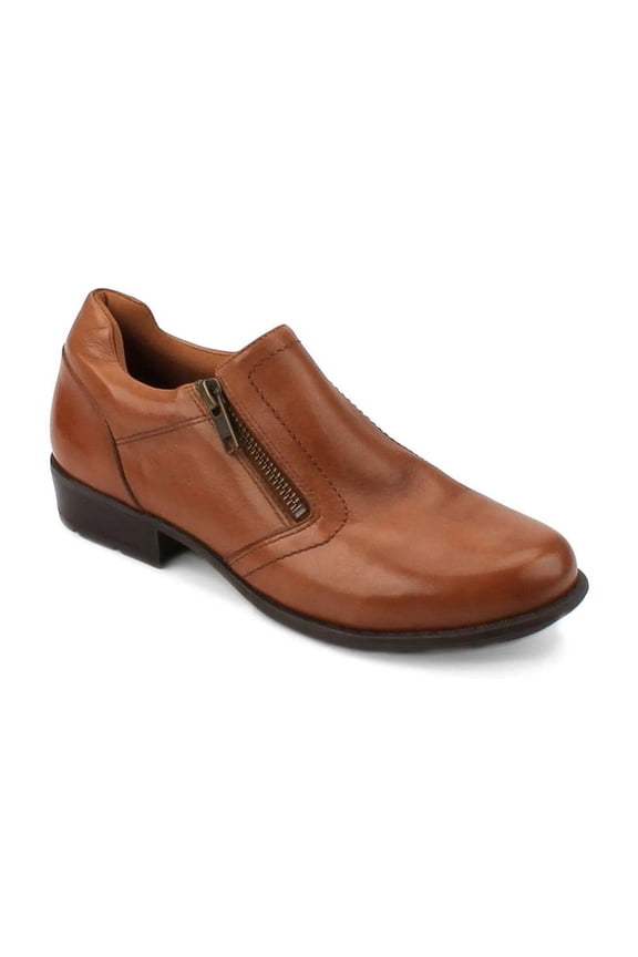Walking Cradles Wc Layton Women Slip-on Shoes In Luggage Nappa Leather
