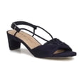 thumbnail image 1 of Walking Cradles Wc Lucia Women Dress Sandal In Navy Kid Suede, 1 of 6