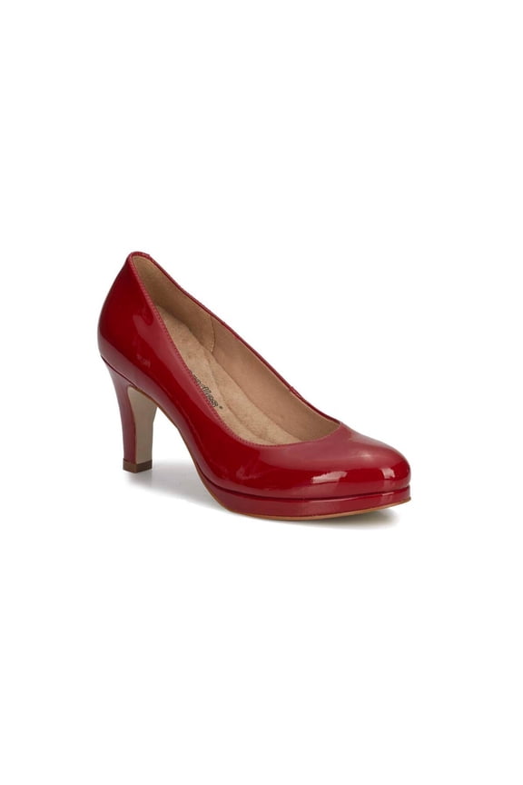 Walking Cradles Wc Payton Women Pump In Red Patent Leather