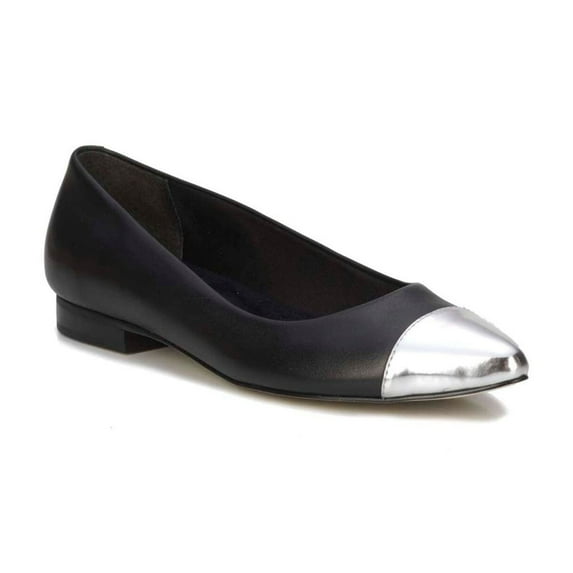 Walking Cradles Wc Remi Women Slip-on Shoe In Black Cashmere/silver Mirror Leather
