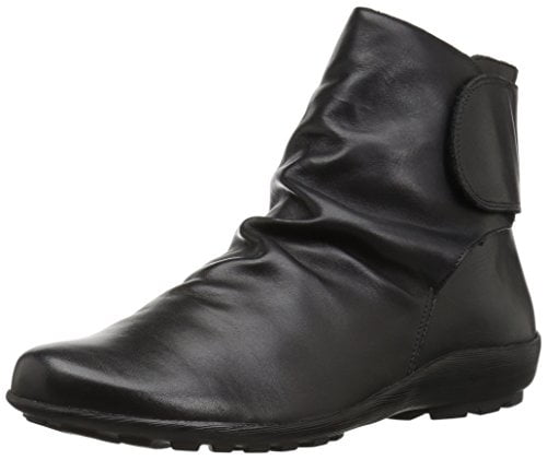 Walking Cradles Women s Harlow Ankle Boot Black Soft Antique Leather 5 M US