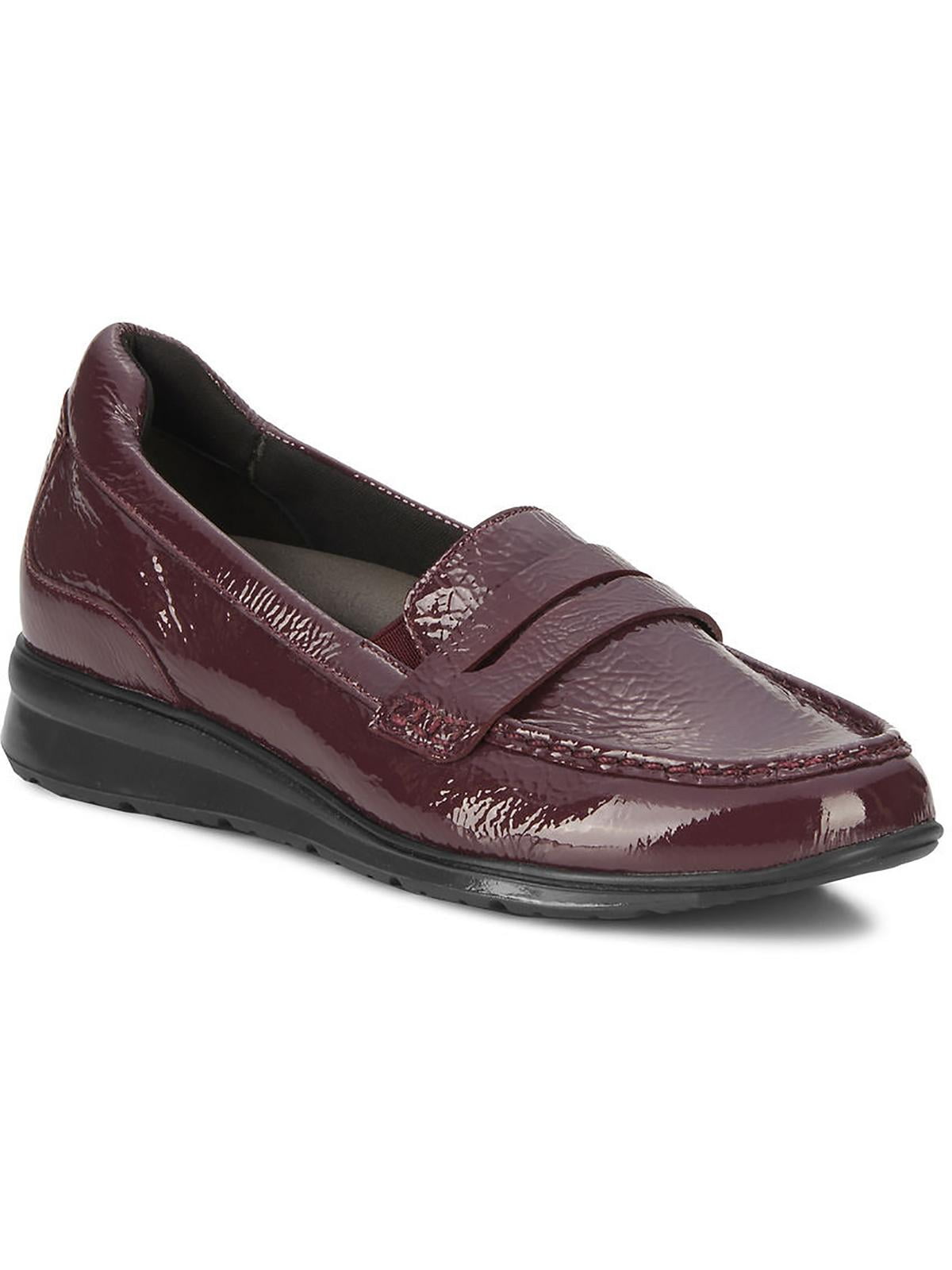 Walking Cradles Womens Dannon Patent Slip On Loafers Walmart