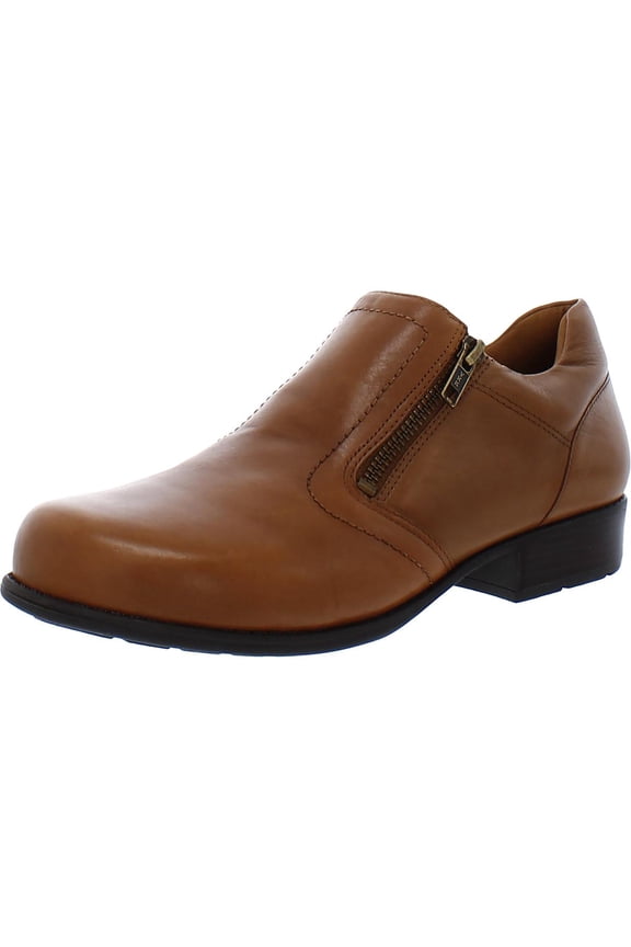 Walking Cradles Womens Layton Leather Comfort Loafers