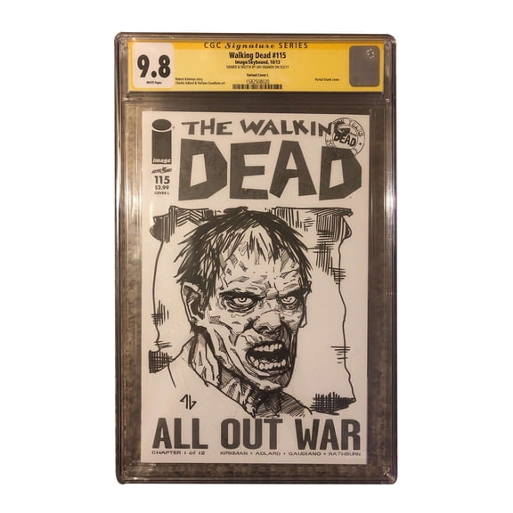 Walking Dead #115 - CGC 9.8 Comic Book
