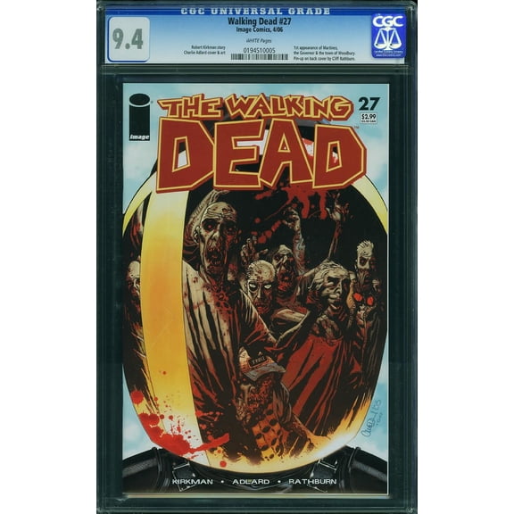 Walking Dead #27 - CGC 9.4 Comic Book
