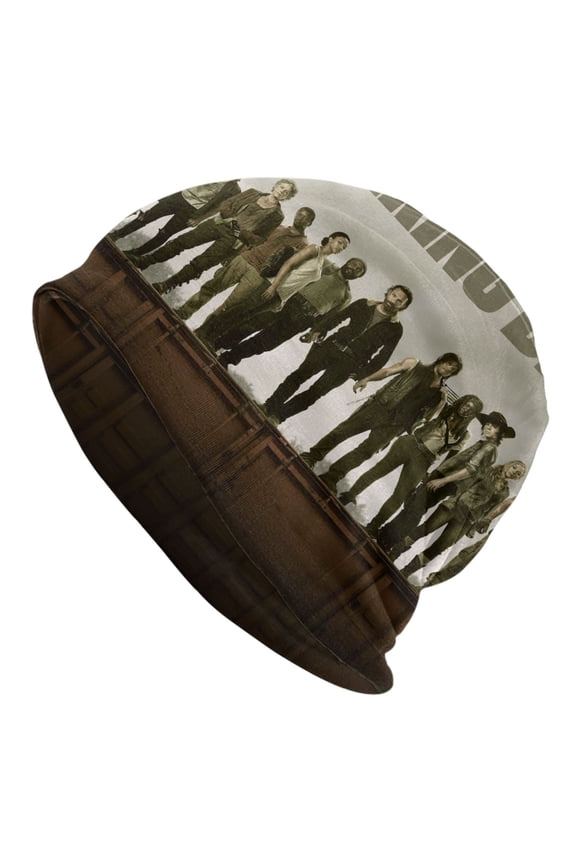 Walking Dead Beanie Hat Cap 3D Print Soft Slouchy Beanies Hat