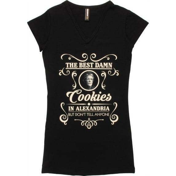 Walking Dead Best Damn Cookies Juniors Tunic Shirt