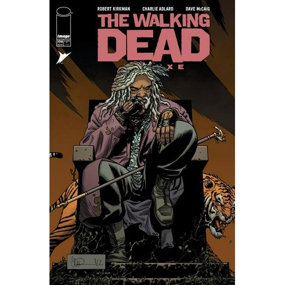 Walking Dead Deluxe #108 Cvr B Charlie Adlard & Dave Mccaig Var (Mr)  Image Comics Comic Book