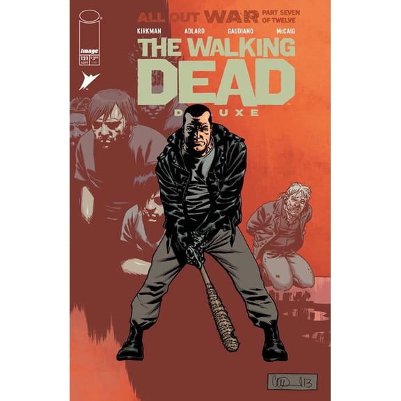 Walking Dead Deluxe #121 Cvr B Charlie Adlard & Dave Mccaig Var (mr) Image Comics Comic Book